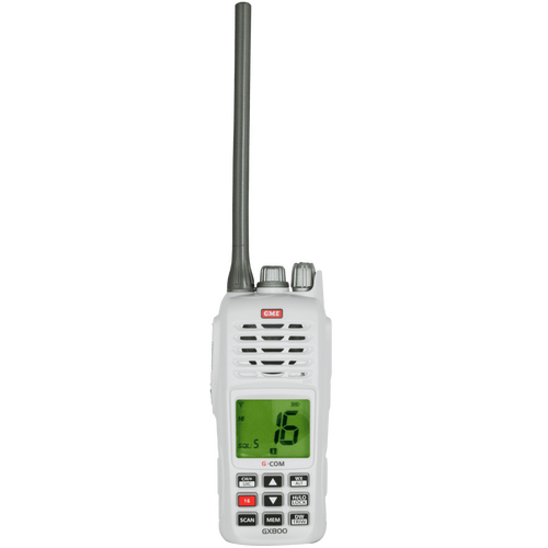 5/1 Watt VHF Handheld Marine Radio  - Float & Flash