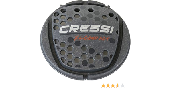 COMPACT COVER Cressi COVER PURGE BUTTON BLACK