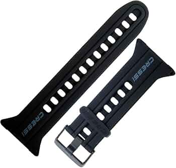 COMPUTER WATCHES ACCESSORIES Cressi GOA WATCHBAND BLACK/GREY