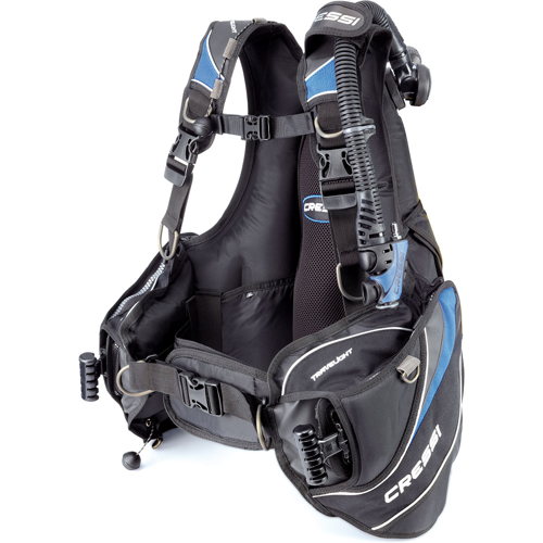 DIVING BCD Cressi TRAVELIGHT BCD BLUE XL