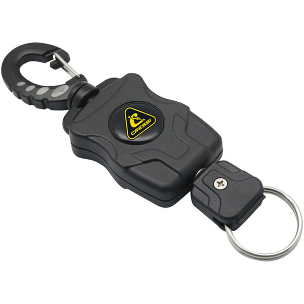 DIVING BCD ACCESSORIES Cressi MINI RETRACTABLE LANYARD AUTO-RECOIL W/STAINLESS RING