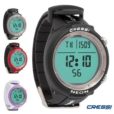 NEON WATCH COMPUTER BLACK - Cressi