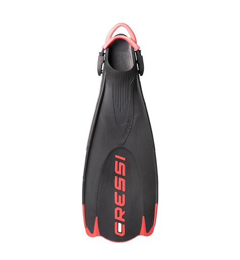MAUI FINS DIV-CEN BLACK/RED S/M