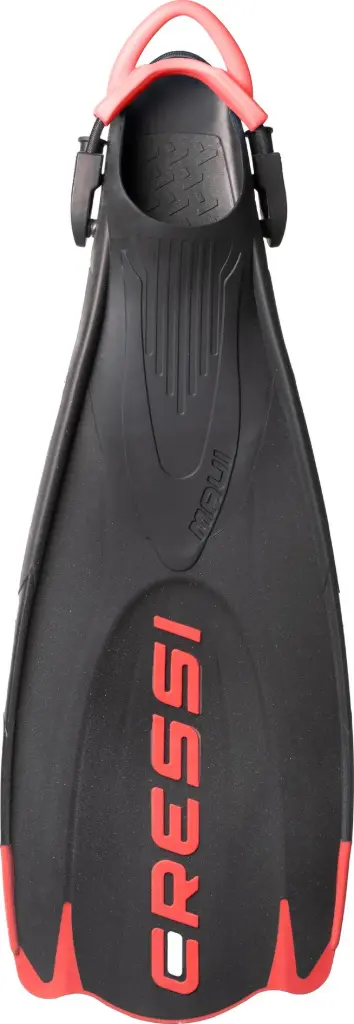 MAUI FINS DIV-CEN BLACK/RED M/L