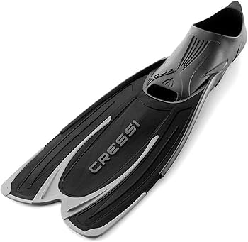 DIVING FINS Cressi AGUA FINS BLACK 41/42 (7/8)