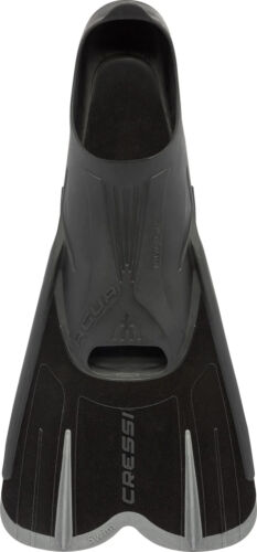 DIVING FINS Cressi AGUA SHORT FINS BLACK/SILVER 37/38 (4/5)