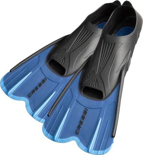 DIVING FINS Cressi AGUA SHORT FINS BLUE 39/40 (5,5/6,5)