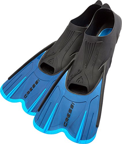 DIVING FINS Cressi AGUA SHORT FINS BLUE 41/42 (7/8)