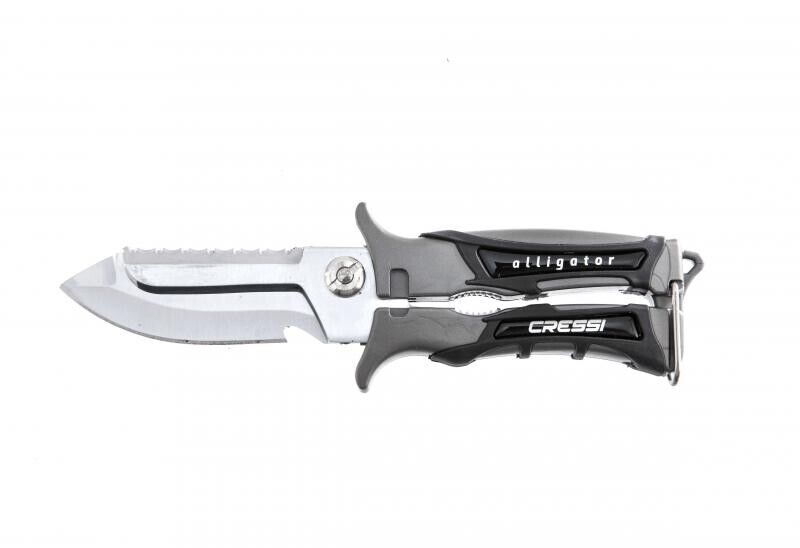 DIVING KNIFE Cressi ALLIGATOR KNIFE/SCISSORS