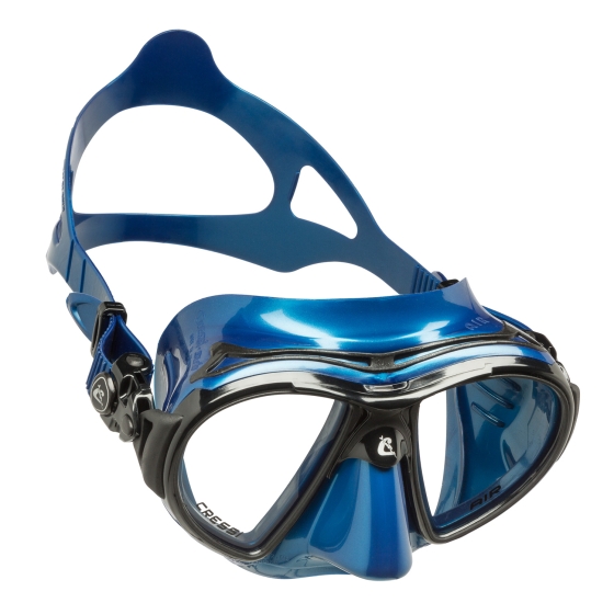 DIVING MASK Cressi AIR MASK SIL BLUE METAL