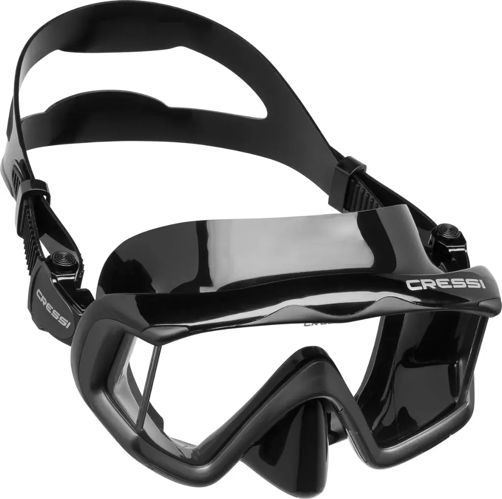 LIBERTY TRISIDE SPE MASK BLACK/GRAPHITE - Cressi