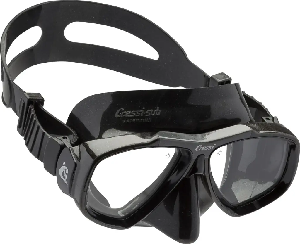 FOCUS MASK SIL BLACK/FRAME BLACK - Cressi