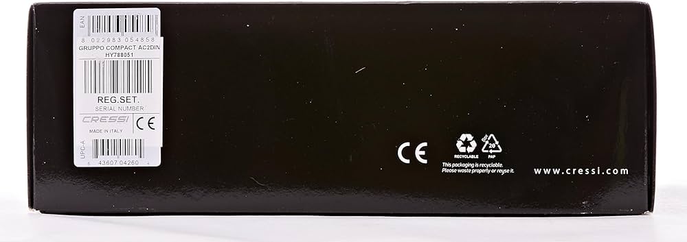 منظم غوص  AC2/COMPACT + OCTOPUS COMPACT REGULATOR DIN
AC2/COMPACT + أكتوبوس كومباكت ريغولاتور DIN Cressi
