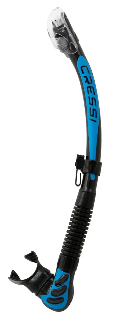 ALPHA ULTRA DRY SNORKEL BLACK/BLUE - Cressi