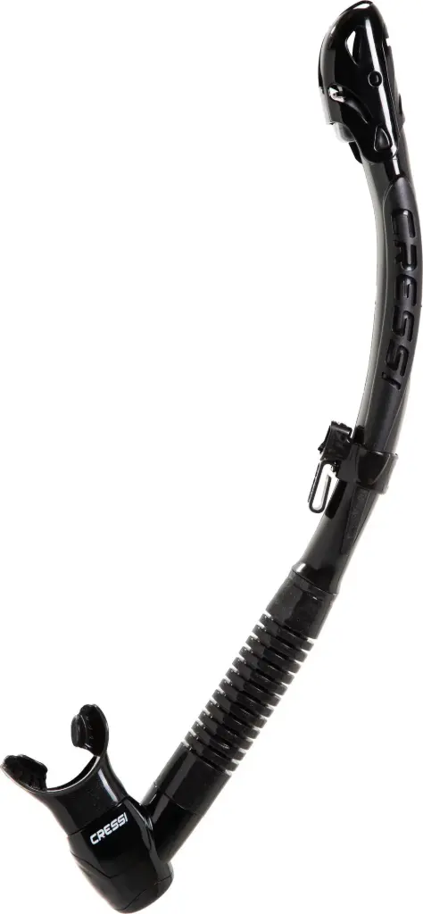 سنوركل غوص ITACA ULTRA DRY SNORKEL BLACK/BLACK - كريسي