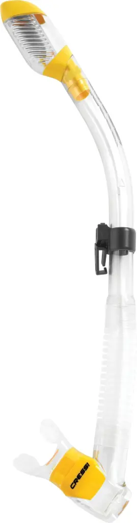 DRY SNORKEL CLEAR/YELLOW