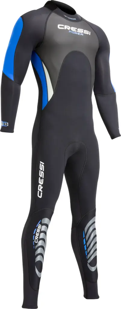MOREA MAN MONOPIECE WETSUIT BLACK/BLUE 3mm L/4