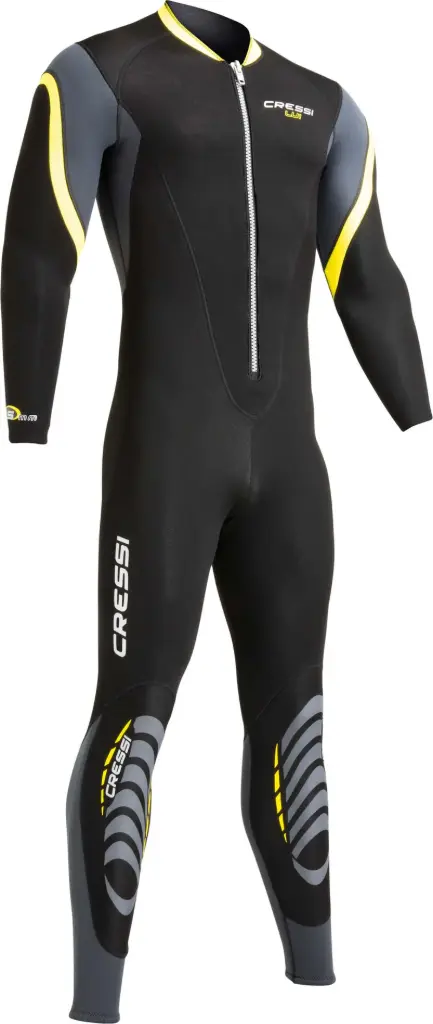 LUI MONOPIECE WETSUIT BLACK/YELLOW 2.5mm M/3 - Cressi