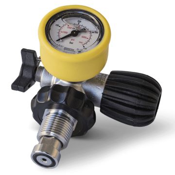 CYLINDER FILLING DEVICE WITH PRESSURE GAUGE DIN 232 BAR