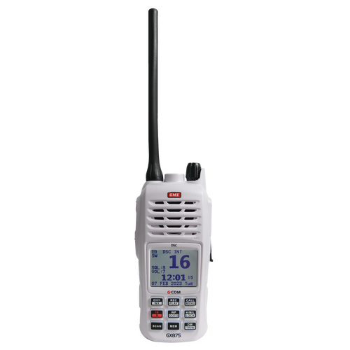 5/1 Watt DSC VHF Handheld Marine Radio - Float & Flash