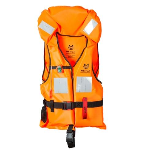 GDR 003 "KAPOK" 150 Newton "Zipper" Life Jacket XL Mesica Marine
