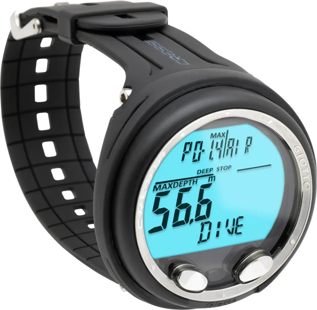 GIOTTO DIVING COMPUTER BLACK/SILVER - Cressi