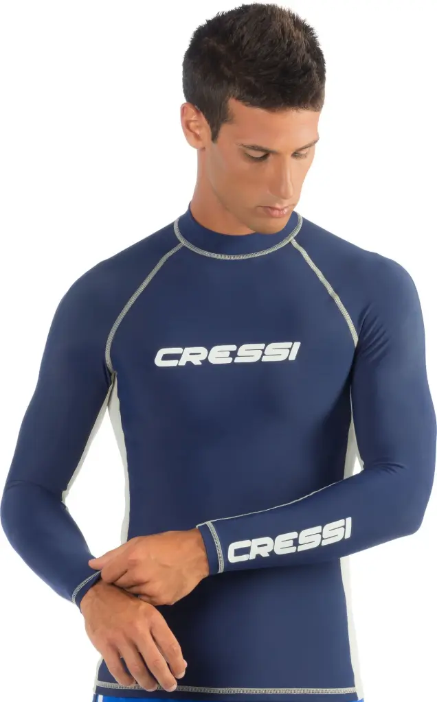RASH GUARD MAN LONG/SL BLUE XXL/6 (56)