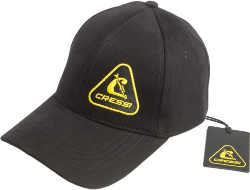 CRESSI BASEBALL CAP BLACK/YELLOW