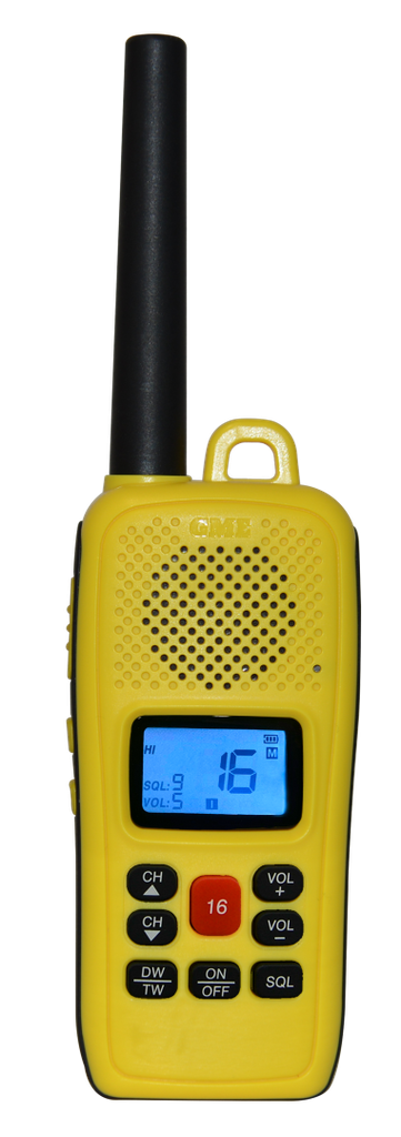 GX610 - 2.5W Marine VHF Handheld Radio 