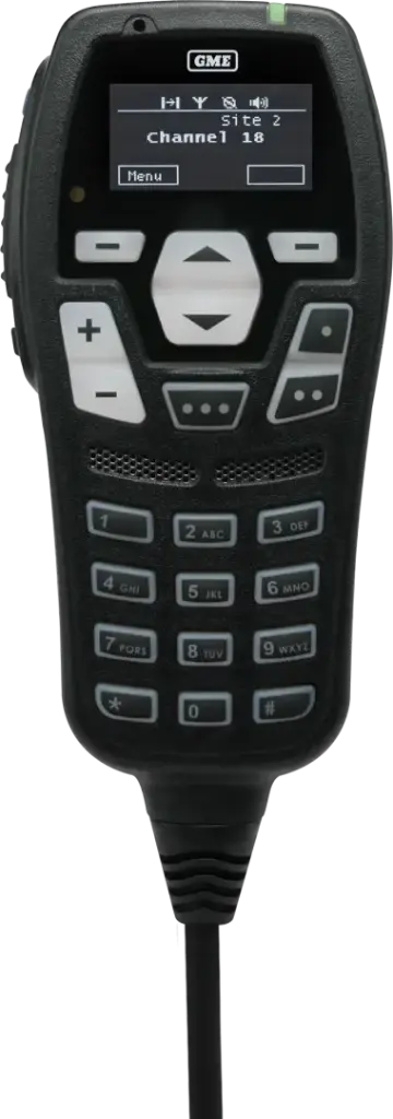 Compact OLED Controller Microphone (Black) - Suit CM Series