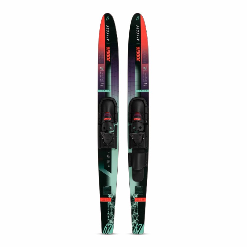 Allegre Combo Skis Red