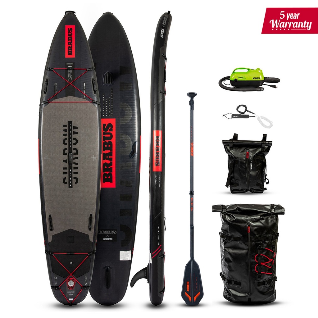 BRABUS x Jobe Shadow 11.6 Adventure SUP Limited Edition Package