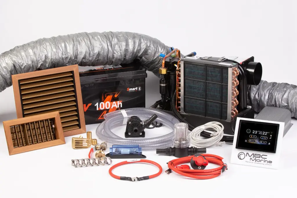MBC Marine 24V/12,000 BTU Air-condition all-in-one air-condition pack with standard 3” display