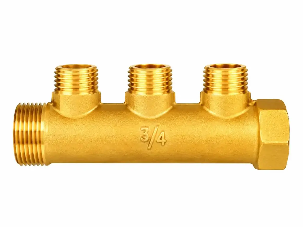 MBC Marine MANIFOLD-3 - 3-way manifold inlet 1x3/4” outlet 3x1/2”