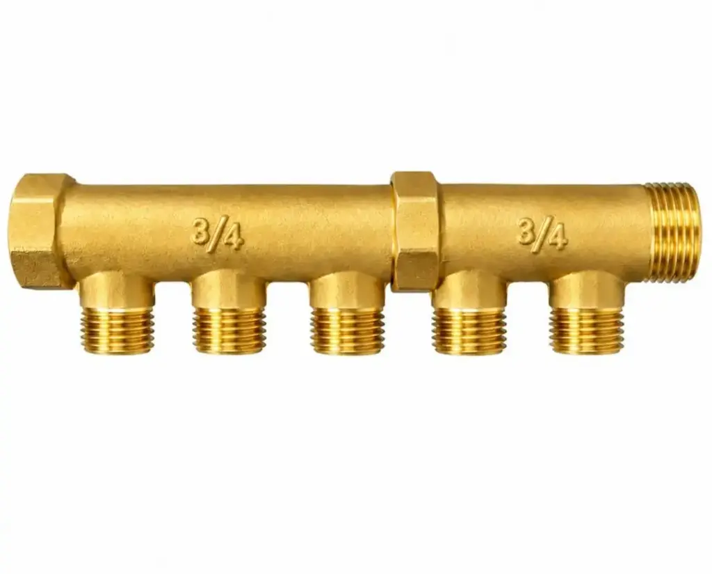 MBC Marine MANIFOLD-5 - 5-way manifold inlet 1x3/4” outlet 5x1/2”