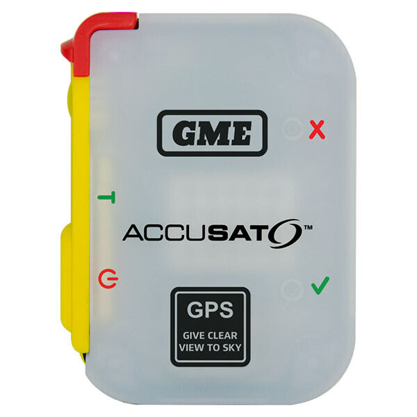 Personal Locatort Beacon (PLB) with 72 search channel GPS receiver  operating on 406MHz. 
