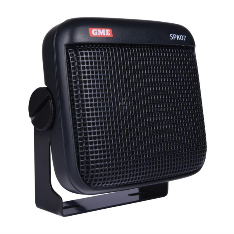 Dust-Water Resistant Extension Speaker with Lead & Plug - Black