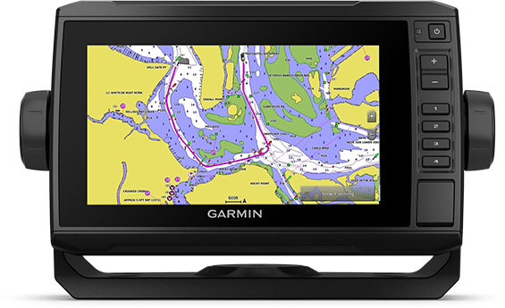GARMIN ECHOMAP UHD2 72CV, WW W/GT20 XDCR