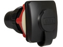 Flush Mount Microphone socket - Suit GX400 / GX700 - Black