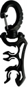 DIVING BCD ACCESSORIES Cressi HOSE HOLDER CLIP 3 BLACK