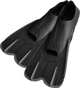DIVING FINS Cressi AGUA SHORT FINS BLACK/SILVER 45/46 (10/11)