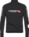 DIVING WET SUIT Cressi DIVE CENTER LADY RASH GUARD LONG/SL BLACK XL/5 (44)