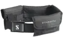 SOFT WEIGHT DIVING BELT 7 POCKET BLACK.