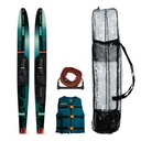 Allegre 59" Combo Skis Atlantic Green Package