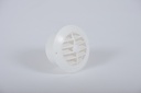 MBC Marine PSAGB-R-100 - Black plastic round supply air grille 100mm