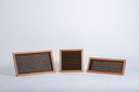 MBC Marine SAG-2515-T - Teak supply air grille 250x150